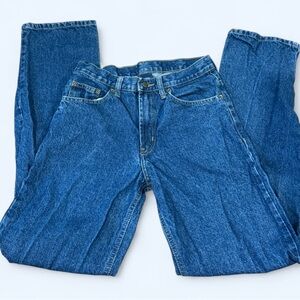 Men's Blue Bootcut Jeans